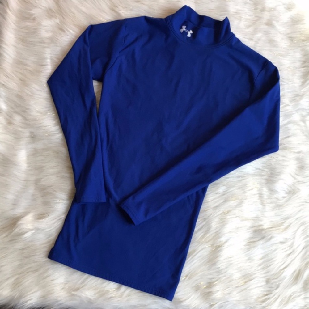 Under Armour Blue Long Sleeve size: Small